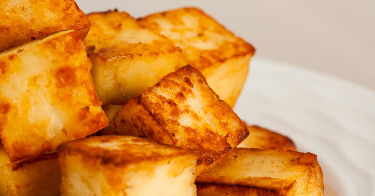 Paneer Turns Golden Brown